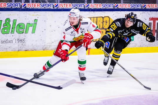 Moras Johannes Johannesen och Västerås Marcus Bergman