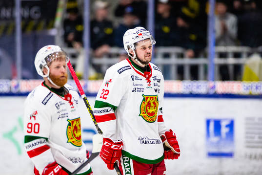 Moras Daniel Ljunggren och Måns Carlsson deppar