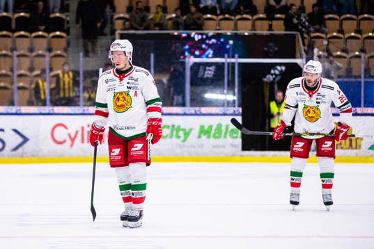 Moras Robin Johansson och Johan Persson deppar