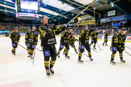 Västerås Hugo Lejon, Oliver Bohm, Lukas Zetterberg och