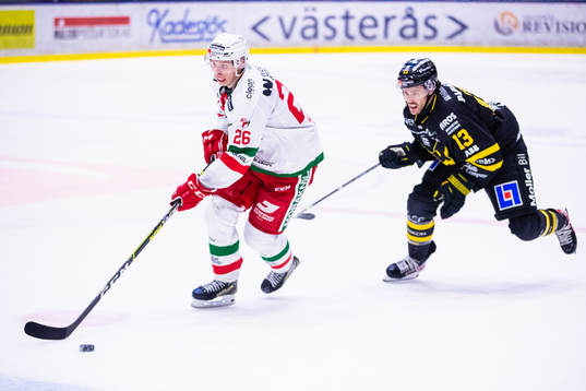 Moras Isac Heens och Västerås Trevor Cheek