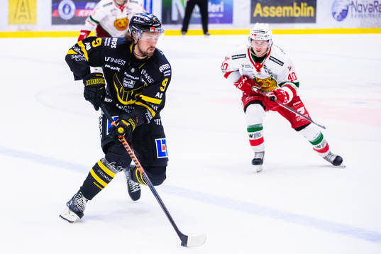 Västerås Mikael Frycklund och Moras Anton Heikkinen