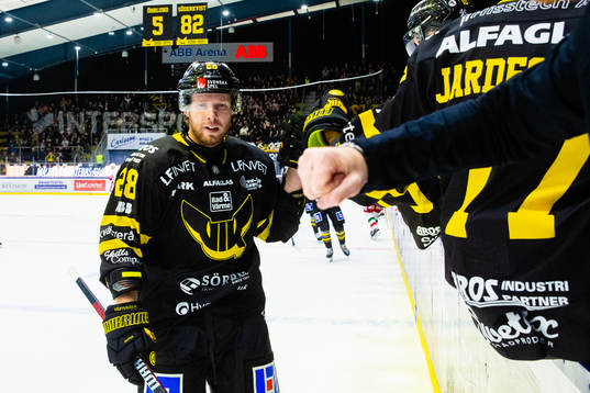 Västerås Lukas Zetterberg jublar