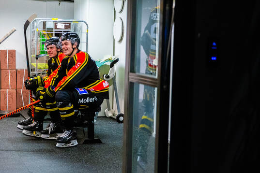 Västerås Blake Speers och Filip Wiberg