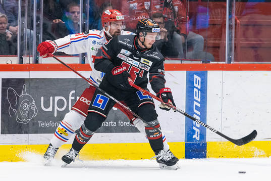 Timrås Anton Lander och Örebros Gustav Backström