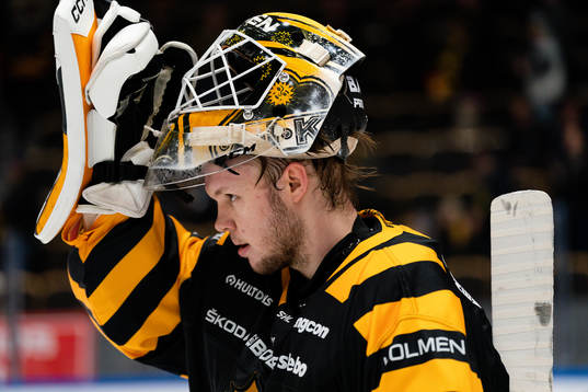 Skellefteås målvakt Linus Söderström