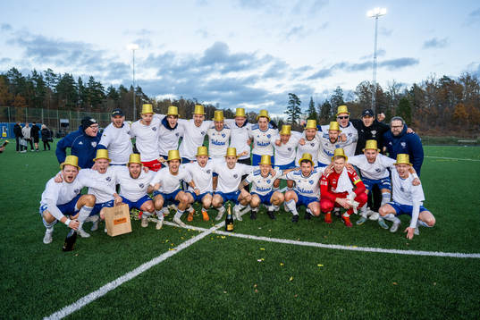 Simrishamns spelare jublar