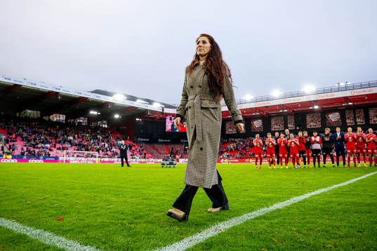 Lise Klaveness, president of the Norwegian Football