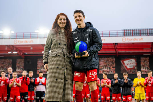 Lise Klaveness, president of the Norwegian Football