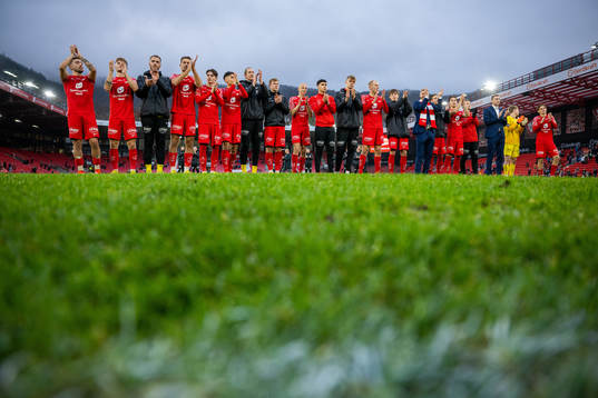 Niklas Castro, Ole Didrik Blomberg, goalkeeper Markus Olsen