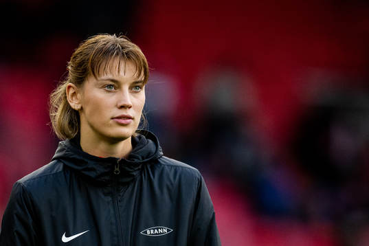 Rakel Engesvik of Brann at half-time
