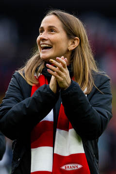 Ingrid Ryland of Brann at half-time