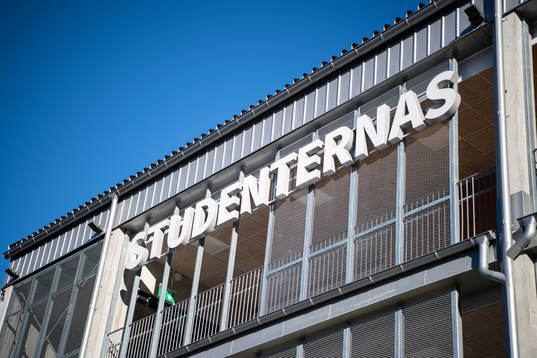 Exteriör vy av Studenternas IP