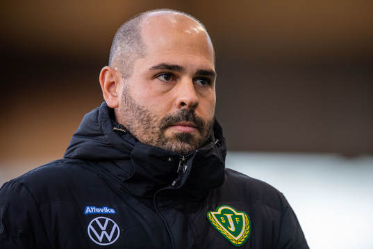 Jönköpings Södras tränare Oscar Garcia Rodrigues