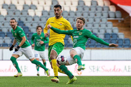 Dalkurds Abbas Mohamad och Jönköpings Södras Daniel Ljung