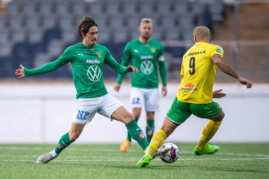 Jönköpings Södras Robin Book och Dalkurds Pashang Abdulla