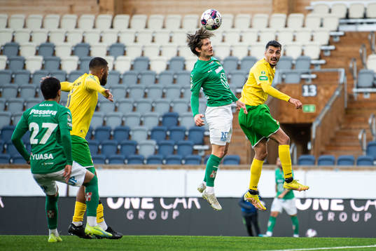 Jönköpings Södras Robin Book och Dalkurds Abbas Mohamad