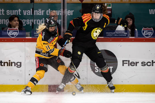 Luleås Josefine Persson och Brynäs Rosa Lindstedt