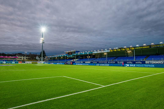 Kristiansund Stadion the Eliteserien match between