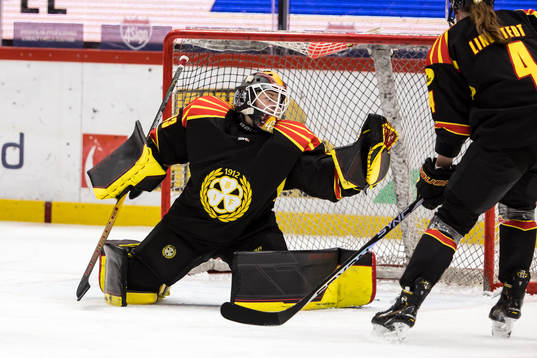 Brynäs målvakt Klara Peslarova