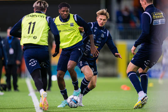 Pemi Moumbagna Faris and Snorre Strand Nilsen of