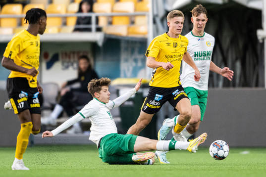 Hammerbys Ben Basaric och Elfsborgs Gottfrid Rapp