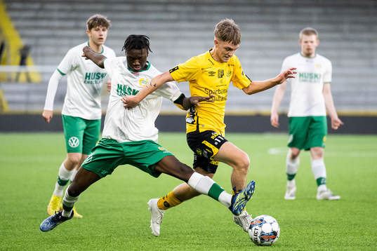 Hammerbys Essayas Lwampindy Bofua och Elfsborgs Theo