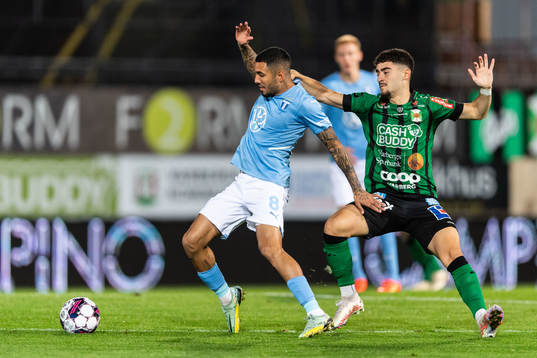 Malmö FFs Malmö FFs och Varbergs Ismet Lushaku