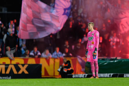 Varbergs målvakt Fredrik Andersson