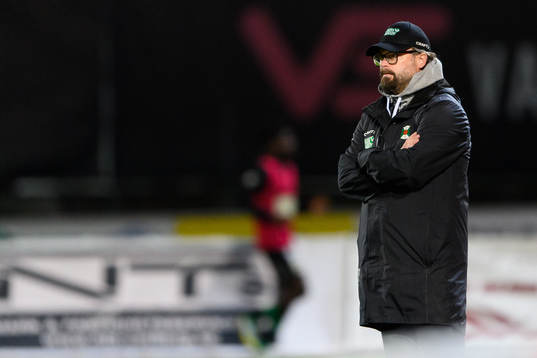 Varbergs huvudtränare Joakim Persson