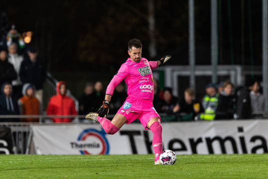 Varbergs målvakt Stojan Lukic