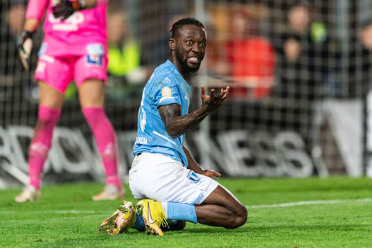 Malmö FFs Mohamed Buya Turay reagerar på domslut