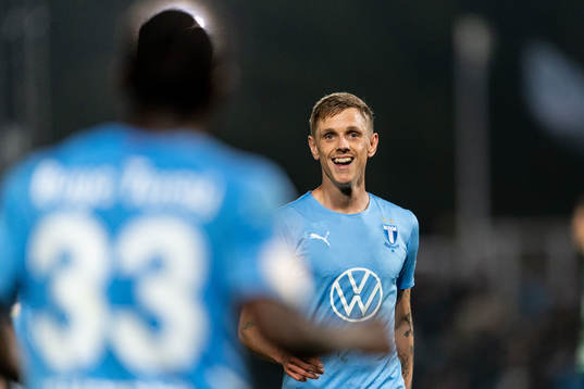 Malmö FFs Søren Rieks jublar