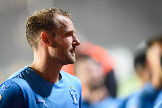 Malmö FFs Ola Toivonen jublar
