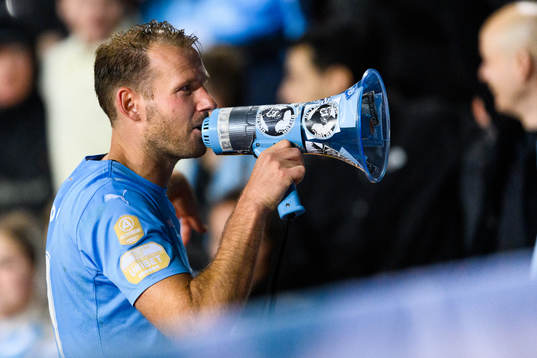 Malmö FFs Ola Toivonen jublar