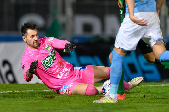 Varbergs målvakt Stojan Lukic