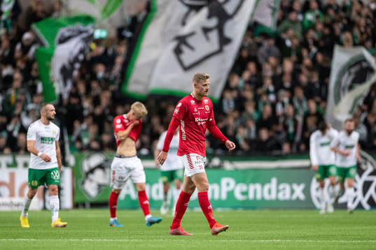 Kalmars Lars Saetra deppar