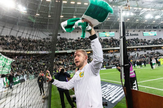 Hammarbys Darijan Bojanic jublar