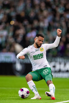 under fotbollsmatchen i Allsvenskan mellan Hammarby och