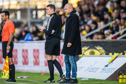 Mjällbys tränare Andreas Brännström