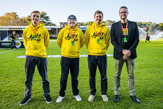 Mjällbys e-sportlag Måns Ramström, Melker Andersson,