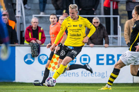 Mjällbys Herman Johansson och AIKs Erik Ring