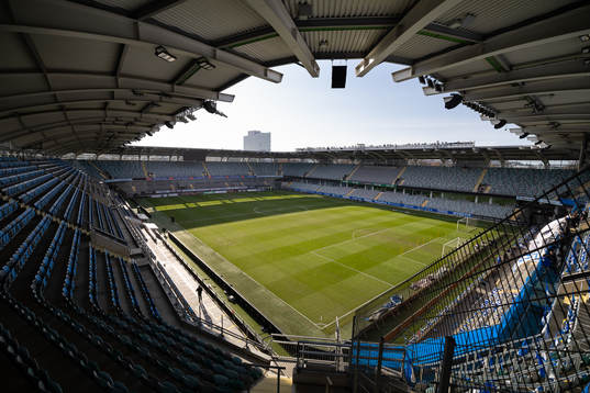 Gamla Ullevi innan fotbollsmatchen i Allsvenskan mellan IFK