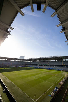 Gamla Ullevi innan fotbollsmatchen i Allsvenskan mellan IFK