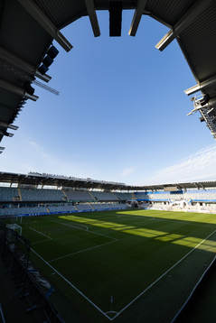Gamla Ullevi innan fotbollsmatchen i Allsvenskan mellan IFK