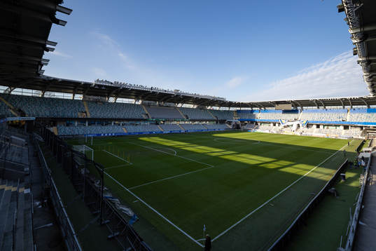 Gamla Ullevi innan fotbollsmatchen i Allsvenskan mellan IFK