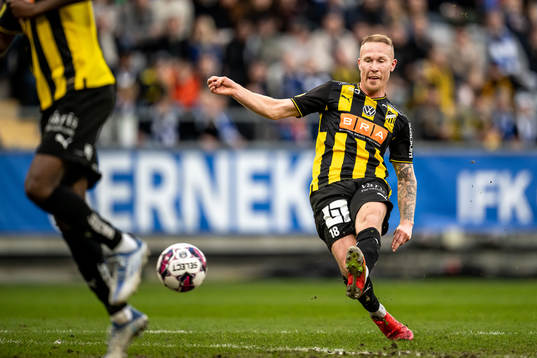 Häckens Mikkel Rygaard Jensen gör 0-3