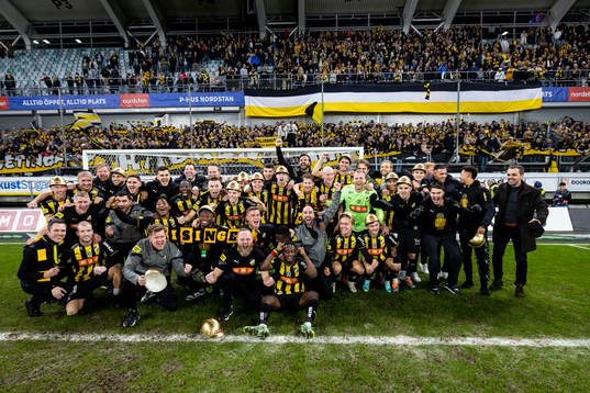 Häcken jublar över SM-guldet