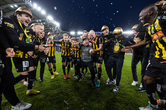 Häcken jublar över SM-guldet