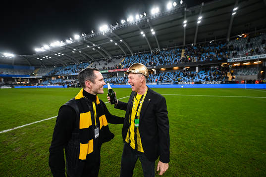 Häckens sportchef Martin Ericsson och tidigare sportchef